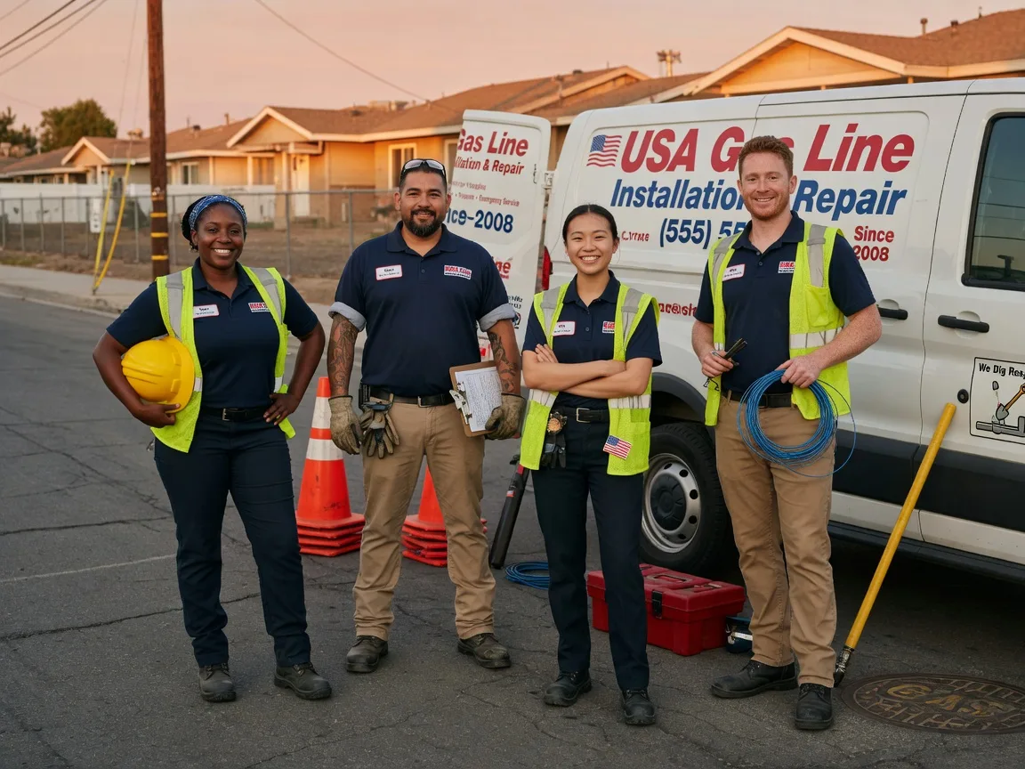 Gas Line Installation company in Plymouth, CA
